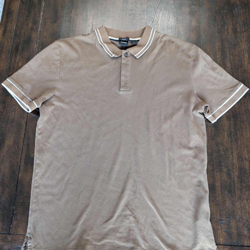 BOSS Men's Polo Shirt – Size Large